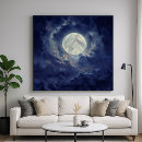 Recherche de lune art Étoiles