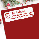 Search for quirky return address labels Red