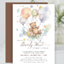 Recherche de faire attention invitations Ours en peluche