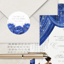 Search for royal blue floral stickers Mis quince anos