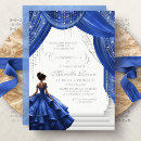Search for blue dress quinceanera invitations Mis quince anos