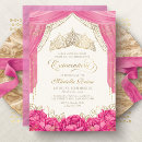 Search for hot pink quinceanera invitations Mis quince anos