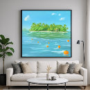 Recherche de arbre tropical posters Mer
