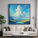 Search for cloud posters Vibrant