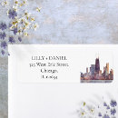 Search for chicago return address labels Lake michigan