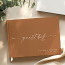 Search for minimalist wedding guest books Hand lettered style script