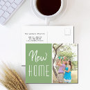 Search for moving announcement postcards Minimalist