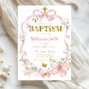 Recherche de papillon baptême invitations Baby girl