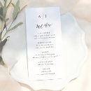 Search for fall wedding menus Black and white