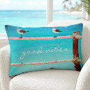 Recherche de mouettes coussins Plage