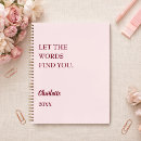 Search for pink quote notebooks Motivational