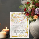Search for quinceanera cards Gold
