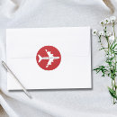 Search for red plane stickers Aviator