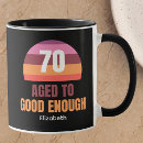 Search for turning 70 mugs Milestone