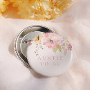 Recherche de baby shower fille badges Floral