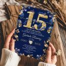 Search for royal blue quince invitations Gold