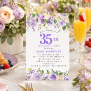 Search for 35th birthday invitations Elegant