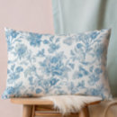 Search for blue toile pillows Floral
