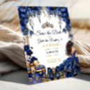 Search for royal blue save the dates Watercolor