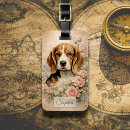 Search for dog luggage tags Floral