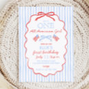 Search for red bow invitations Girl