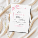 Search for pink and white baby shower invitations Coquette