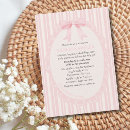 Search for pink bow baby shower invitations Chic