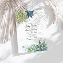Search for succulent baby shower invitations Watercolor succulents