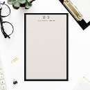 Search for professional stationery paper Minimalist