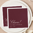 Search for cheers napkins Elegant