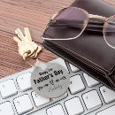 Search for 1st rounded keychains Daddy