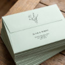 Search for rustic wedding envelopes Minimalist