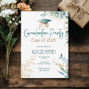 Search for eucalyptus graduation invitations Green