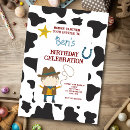 Search for cow print invitations Cute