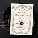 Search for victorian gothic wedding invitations Vintage