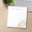 Search for floral notepads Purple
