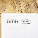 Search for music teacher return address labels Musician