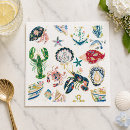 Search for coastal napkins Cocktail