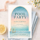 Recherche de bord de la piscine invitations Invités