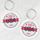 Search for fireworks round keychains Usa