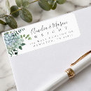 Search for succulent return address labels Modern