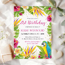 Search for parrot birthday invitations Summer