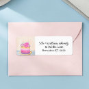 Search for hand painted return address labels Watercolor