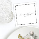 Search for black and white napkins Stylish