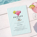 Search for blue cocktail party invitations Bride