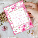 Search for pink azalea invitations Watercolor
