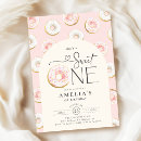 Search for doughnut 1st birthday invitations For her