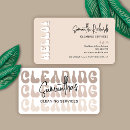 Search for house cleaning business cards Trendy