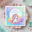 Search for unicorn napkin napkins Magical unicorn birthday