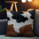 Recherche de texture cuir coussins Marron